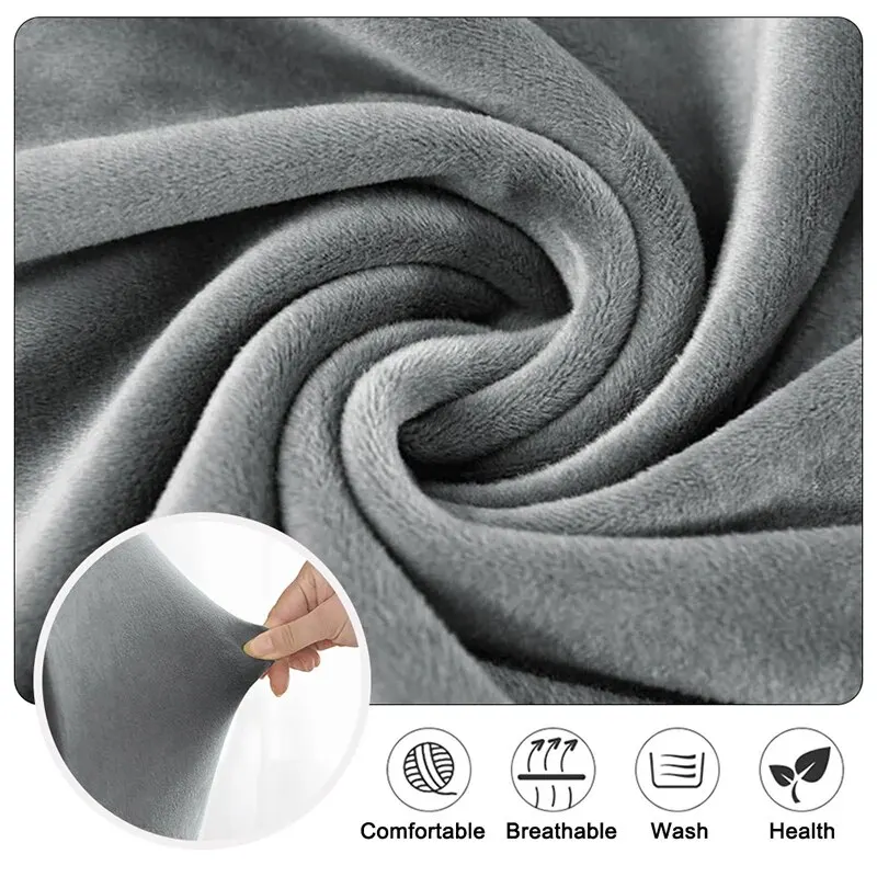 Samt Shell Stuhl Abdeckung Einfarbig Stretch Armlosen Stuhl Abdeckungen Elastische Esszimmer Sitz Abdeckung Home Hotel Party Bankett Hochzeit