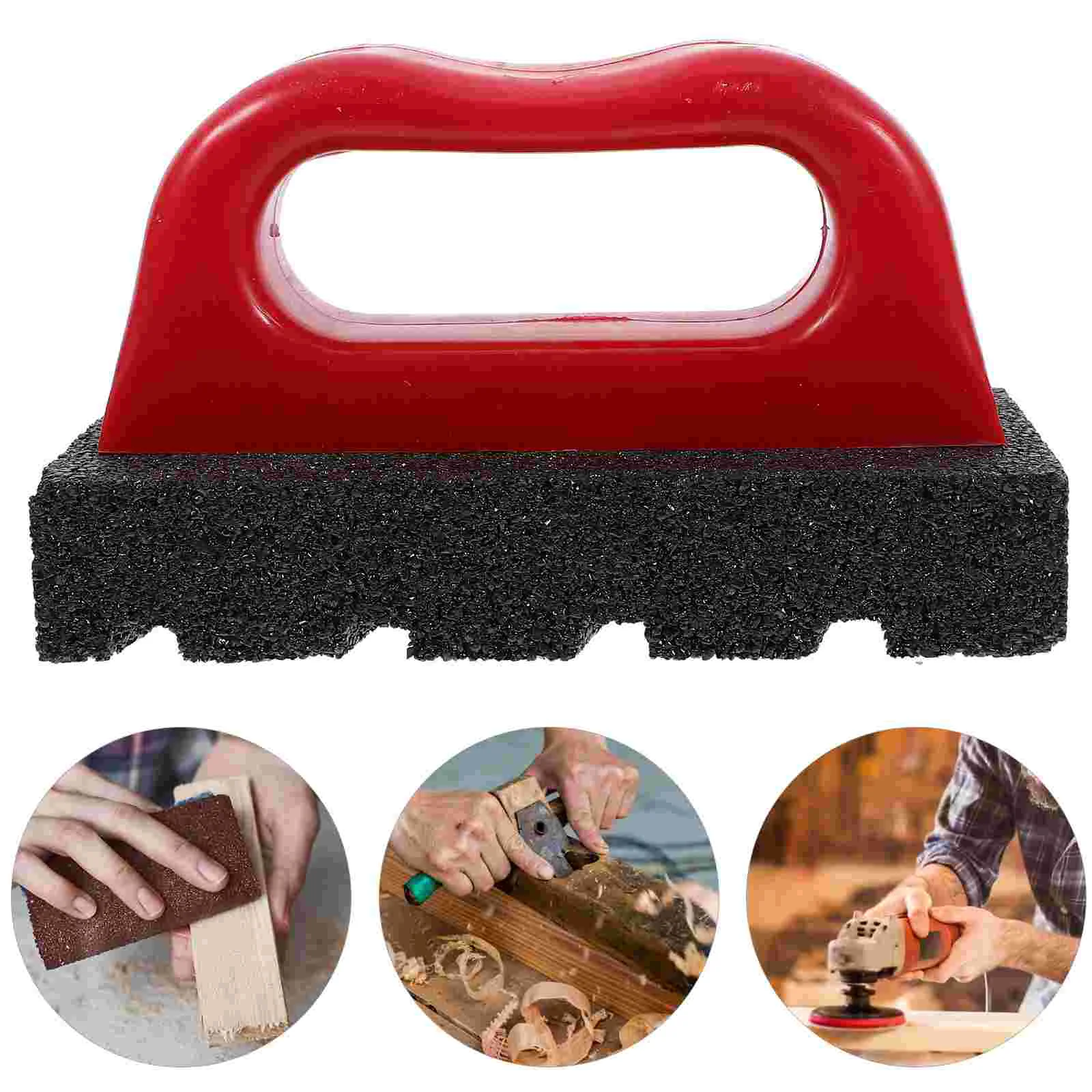 Concave Grinding Block Tool Plaster Trowel Rub Brick Tool Concrete Sanding Block Venetian Plaster Tools Brick Stain Remover