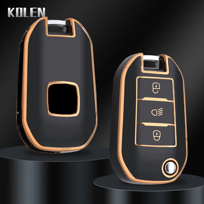 Nueva funda de TPU para llave de coche, carcasa para Peugeot 208 308 408 508 2008 3008 4008 5008 para Citroen C3 C4 CACTUS C6 C8, accesorios