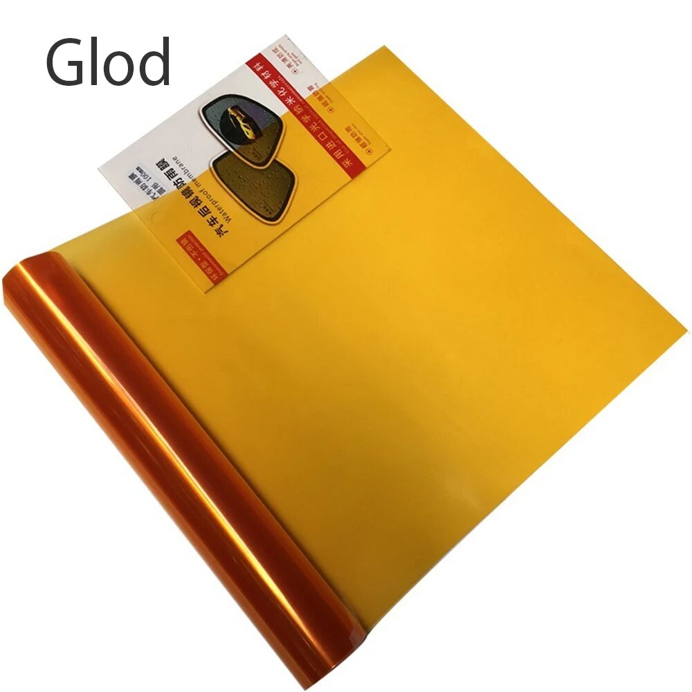 ヘッドライトフィルムビニールフィルムライトブラックスモークPVCフィルムティントPVC自動ヘッドライトテールライト色合いビニールシートステッカーユニバーサル