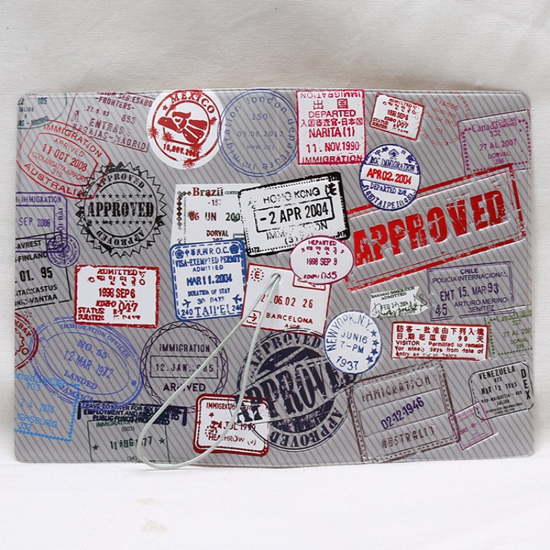 Viagem à prova dwaterproof água moda capa de passaporte para as mulheres novo plutônio unisex cartão passaporte documentos titular carteira bolsa saco