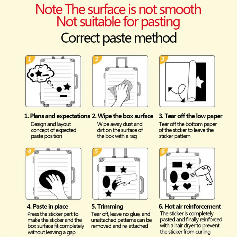 10/30/50 個トレンド人格ネオン落書きステッカースケートボードスーツケース携帯電話 PVC 防水ステッカー卸売