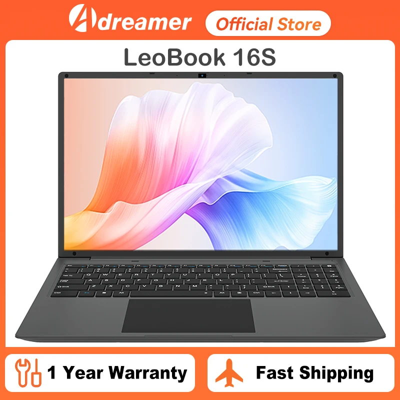 Adreamer Laptop da 16 pollici LeoBook16S 2560*1600 IPS 60Hz CPU Intel i5-1240P 16GB RAM SSD 1TB 16" Computer aziendale Desktop Laptop