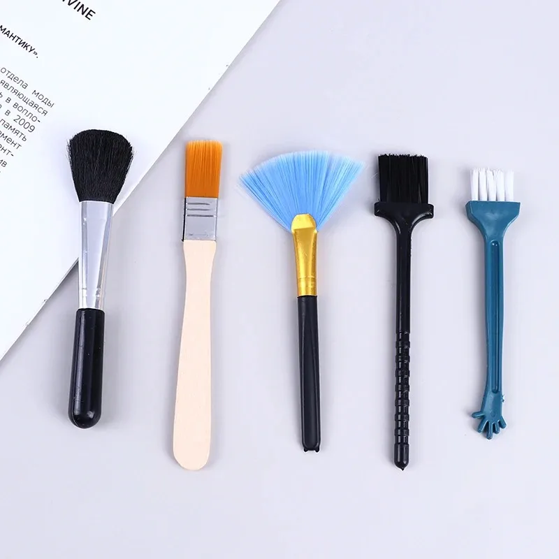 Kit de brosses de nettoyage pour clavier d'ordinateur portable, 10 pièces, petits outils, brosses à poussière pour téléphone de voiture, nettoyeur de poussière, rasoir, accessoires ménagers