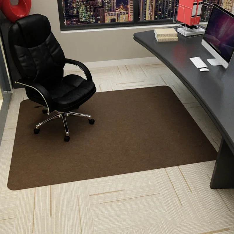 Tapis de chaise de bureau 90x120cm, antidérapant, protection de sol pour chaises pivotantes de jeu, bureau, maison, chambre à coucher, salon
