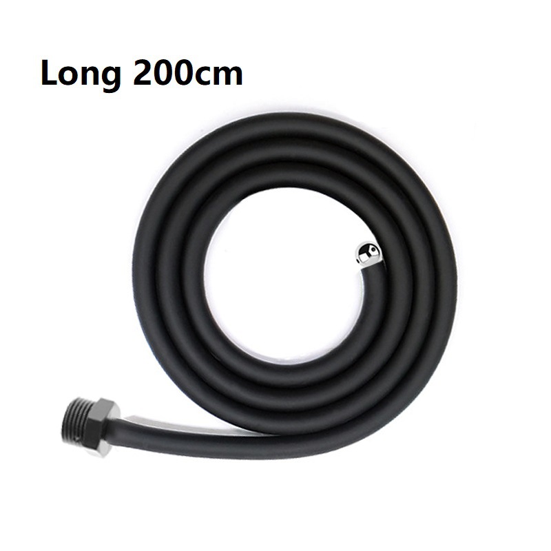 Tubo de bidé de Enema Flexible, boquilla cómoda de silicona, accesorio de Enema, manguera de 50cm-200cm, accesorios de baño