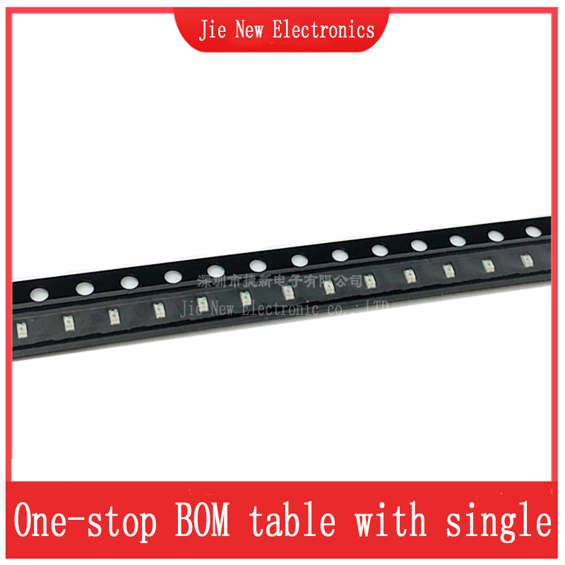 100 Uds 0402 0603 0805 1206 3528 5050 SMD LED rojo amarillo verde blanco azul naranja diodo emisor de luz