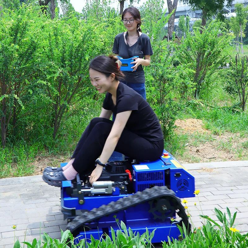 Aangepaste fabriek goedkope prijs grasrobot hellingrups grasmaaier met afstandsbediening met CE EPA-certificaat