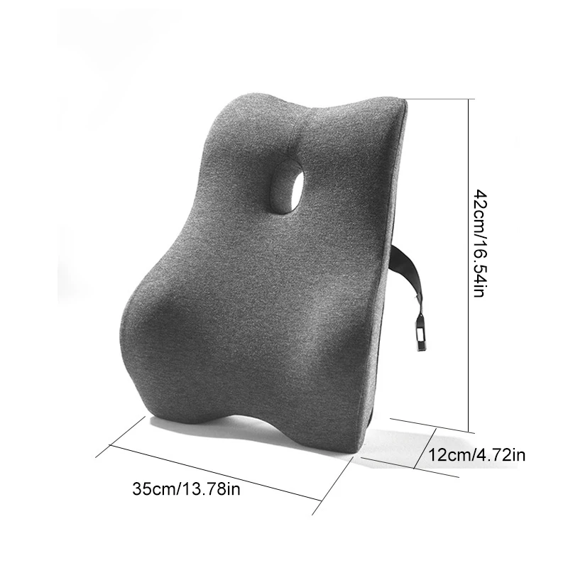 หมอนรองเอวแบบเหมาะกับสรีระ, หมอนรองเอวเบาะรองเอว4D เบาะรองเอวสำหรับสำนักงานหรือสำนักงาน