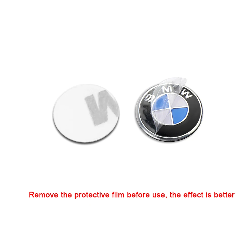11/14mm Car Remote Key Emblem Badge Radio Button Sticker For BMW M Performance E46 E47 E49 F30 F80 E36 E46 E93 E92 F34 F31 Z4 X7