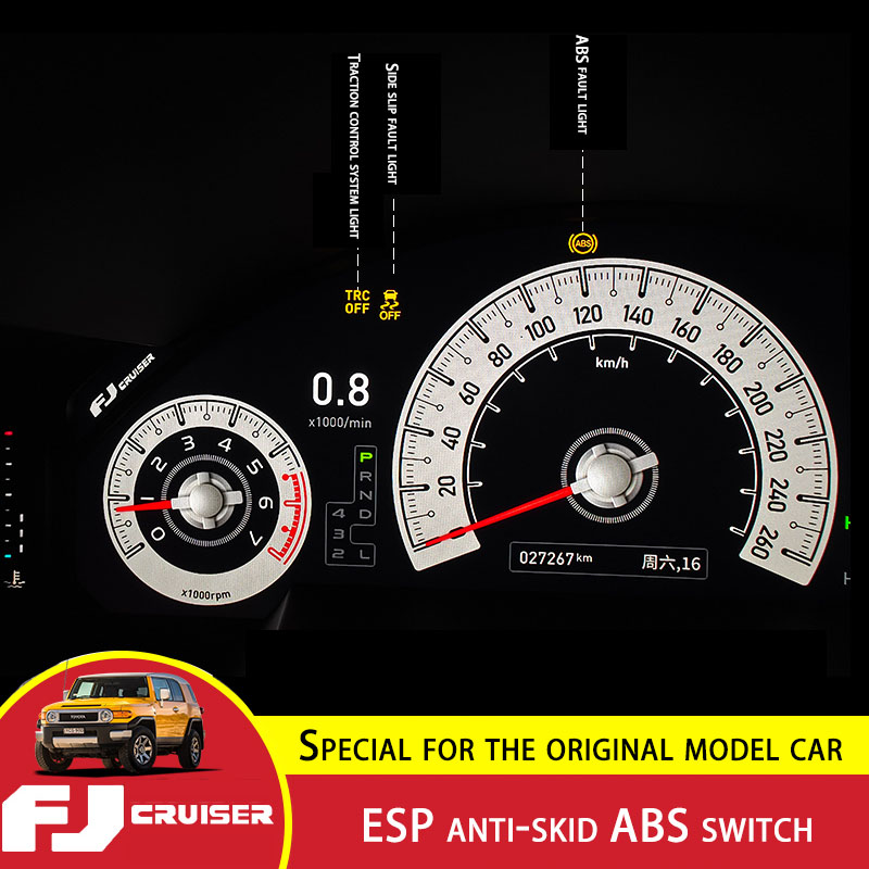 Para Toyota FJ Cruiser ESP interruptor de cierre Shogun accesorios antideslizantes todoterreno
