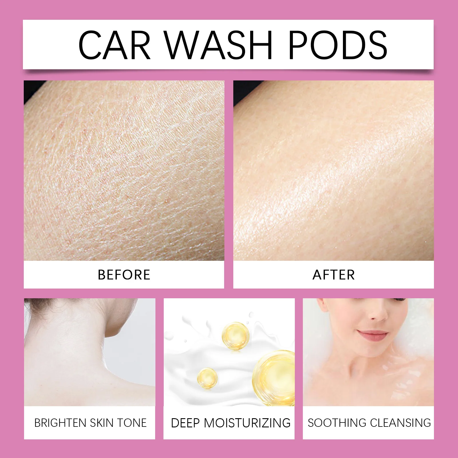 Olio esfoliante per la pelle gialla per la pelle del corpo Idratante Nutriente Schiarente Rassodante Idratante Massaggio e Olio per la cura della bellezza 110ml
