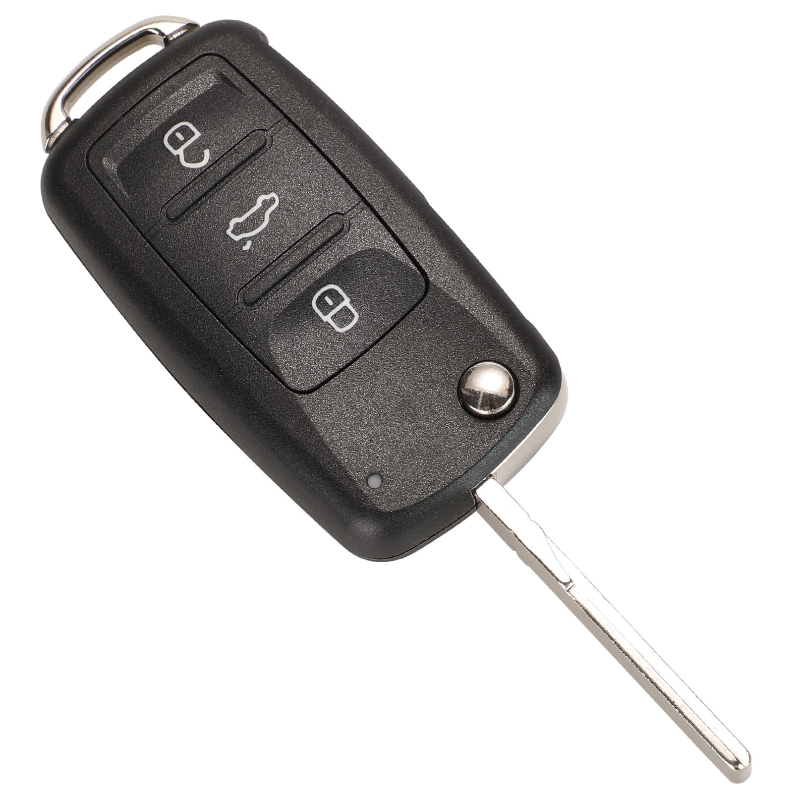 jingyuqin 3T0837202 5K0837202AD / 202Q Remote Car Key For VW Beetle Eos Golf 6 Jetta Tiguan Seat Skoda Fabia 434Mhz ID48 Chip