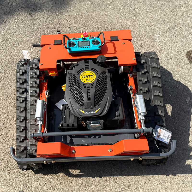 Customized Remote Control Lawn Mower Crawler Electric High Effiency Small Multi-functio