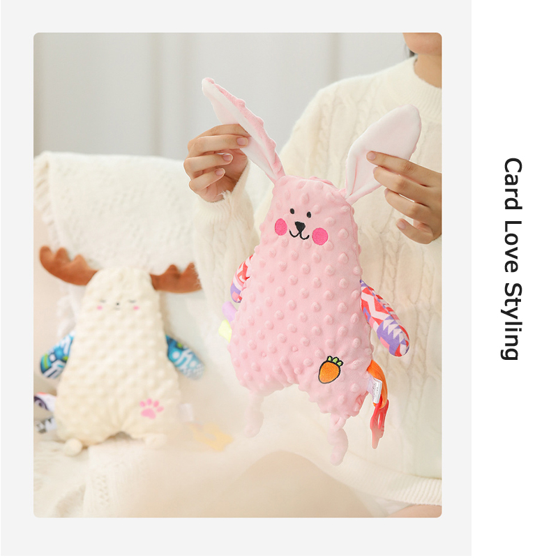 子供のための柔らかい赤ちゃんのおもちゃ,幼児のおもちゃ,0,6,12か月,モンテッソーリぬいぐるみ,ガラガラ,ベル付きの1年間のシリコン歯がためリング