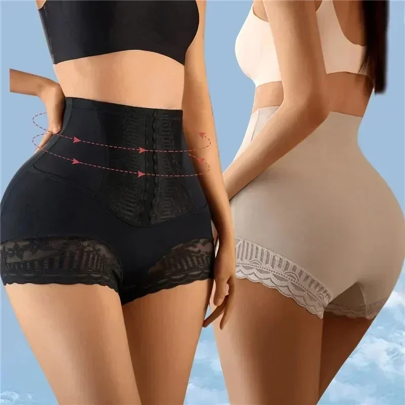 Calcinha modeladora feminina, cintura alta, barriga plana, levantador de bunda, modelador corporal, roupa íntima, pós-parto, modelagem de barriga