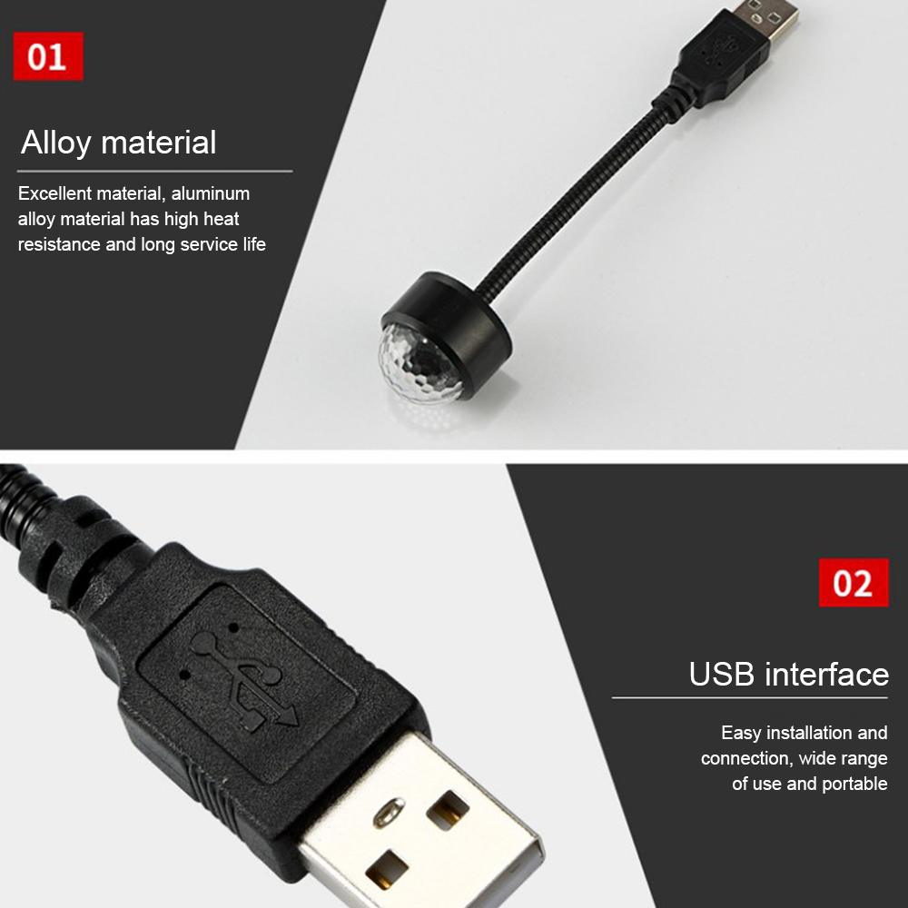 Mini LED Auto Dach Stern Nachtlicht Projektor Atmosphäre Galaxy Lampe USB Dekorativ Einstellbar Für Auto Dach Zimmer Decke Dekor