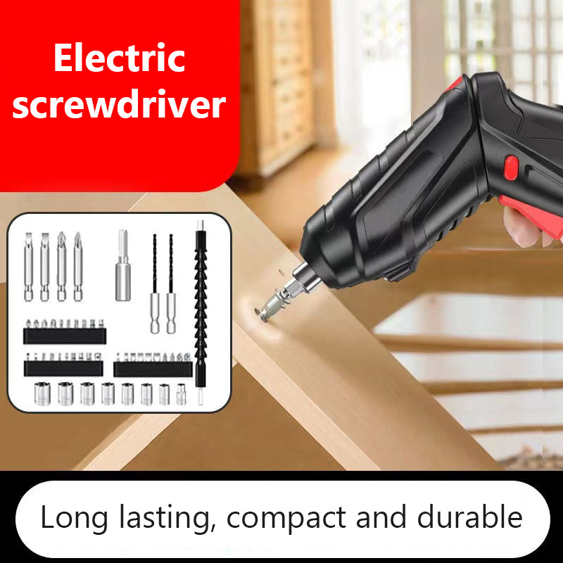 47PCS 3,6 v Werkzeuge Set Haushalt Wartung Reparatur Wiederaufladbare Lithium-Batterie Haushalt Elektrische Bohrmaschine Akkuschrauber