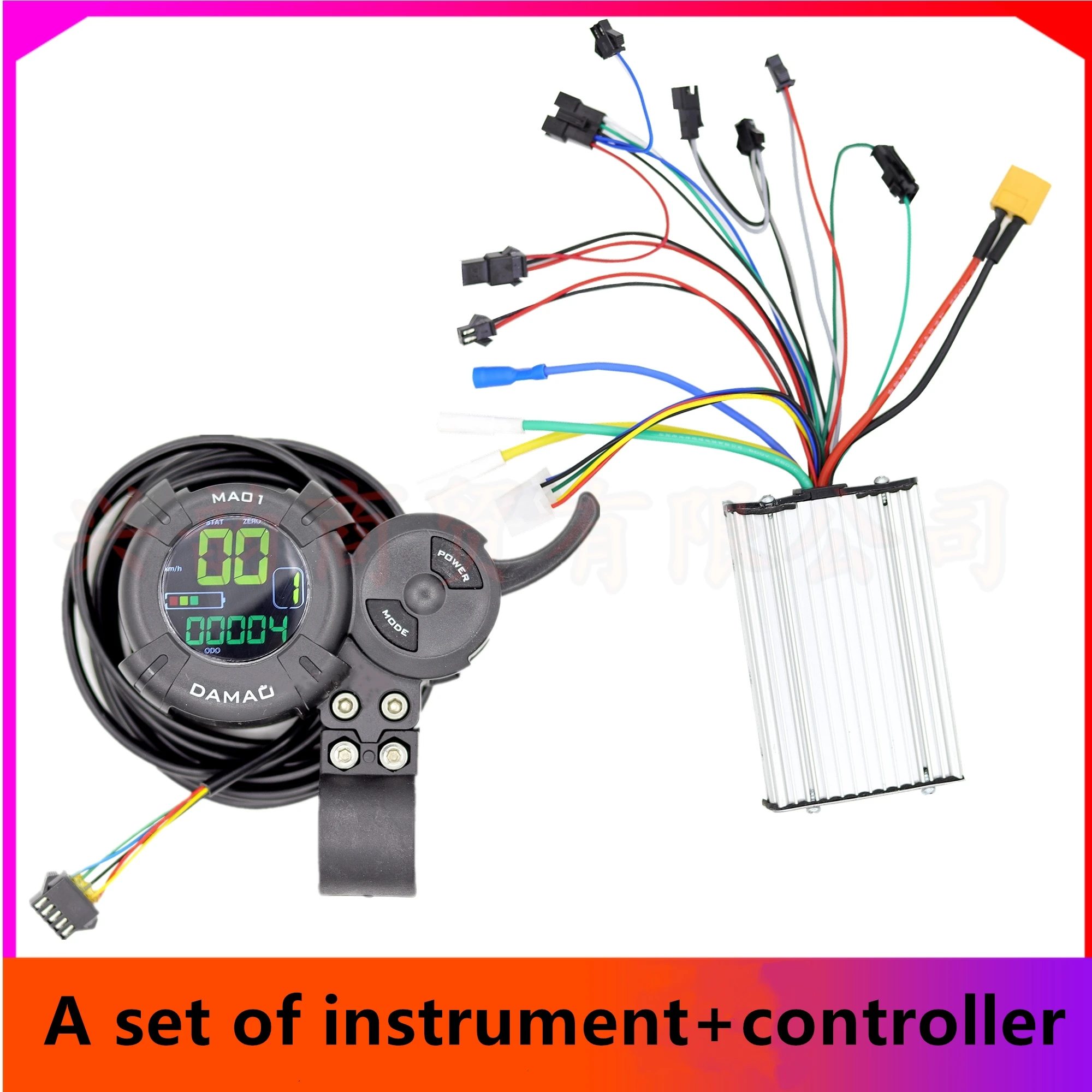 Original flj scooter elétrico junta interruptor do acelerador damao ma01 display lcd 48v 52v 60v controlador de motor de alta velocidade