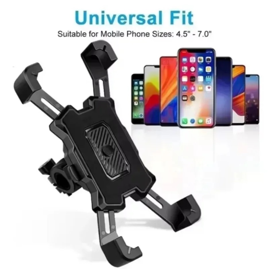 360° Rotatable Electric Bicycle Phone Holder for iPhone Riding MTB Bike Moto Motorcycle Stand Bracket Non-slip Cycling