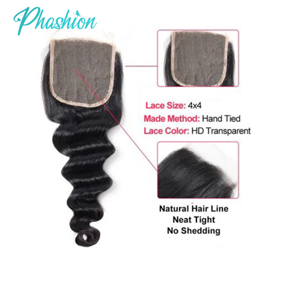 ブラジルの天然かつら,レミー品質,大きな波,透明なスイスのクロージャー,事前に摘み取られた,13x4