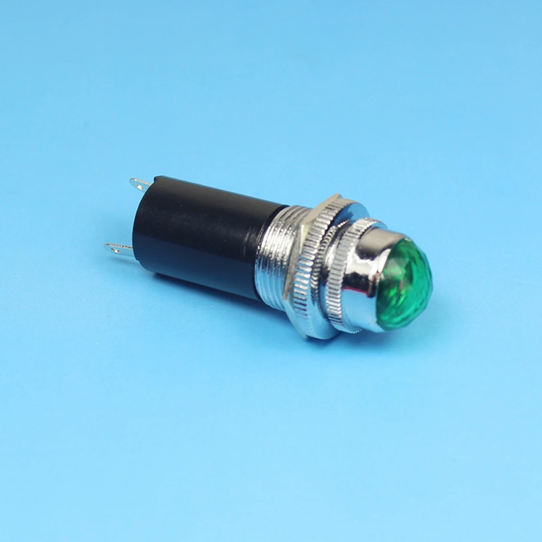 ABILKEEN Diamond Type Head Indicator Light 16mm Industrial Pilot Lamp 12V/220V Industrial Signal Lamp for Mechanical Equipment