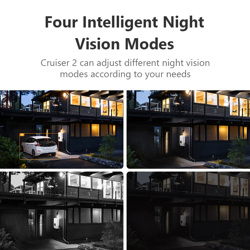 IMOU 2 uds Cruiser 2 5MP Wi-Fi cámara segura para exteriores AI seguimiento inteligente detección de vehículos humanos IP66 visión nocturna inteligente conversación bidireccional