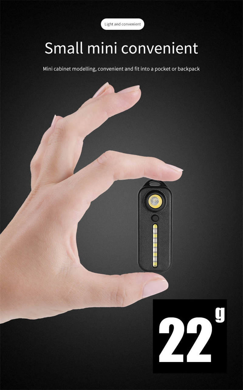 LED vermelho e azul ombro polícia luz com clip, luz de segurança piscando, carregamento USB