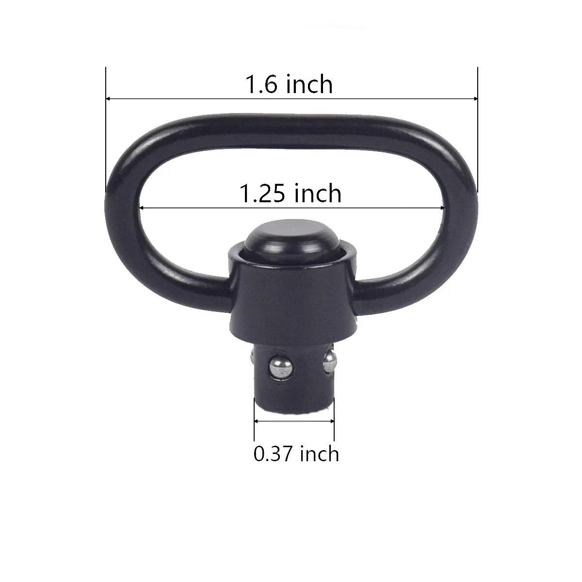 Tactical RSA GBB QD Slings Swivel Ring Mount MLOK Stud Adapter 20mm Rail Airsoft Rifle Hunting Buckle Clip Accessories AR15 AK47