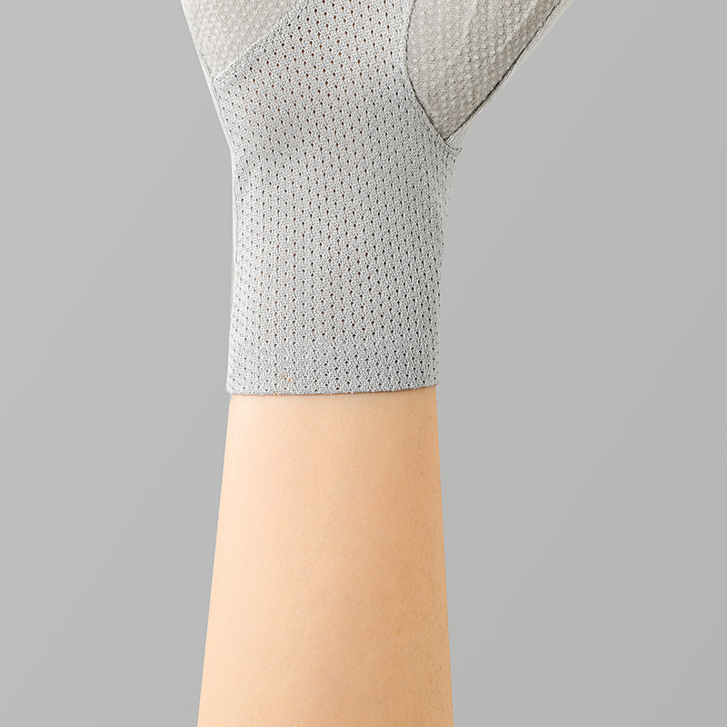 Women's Cotton Thin Touch Screen Riding Driving Outdoor Summer Autumn Fingerless Half-finger UV Protection Sunscreen Gloves