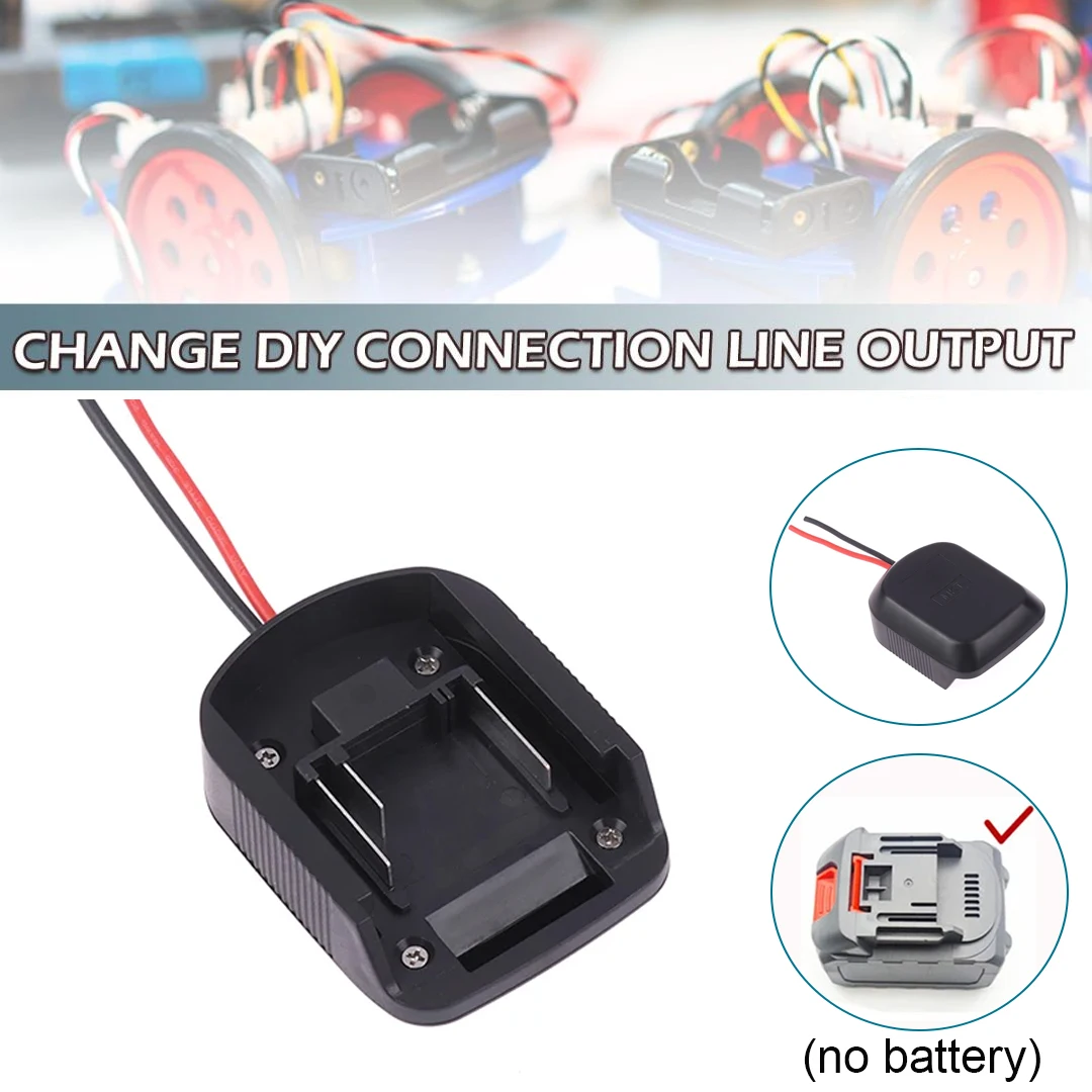 DIY złącze kabla akumulatora do Makita18V akumulator litowo-jonowy adapter wyjściowy BL1830 BL1840 BL1850 do wiertarek elektrycznych
