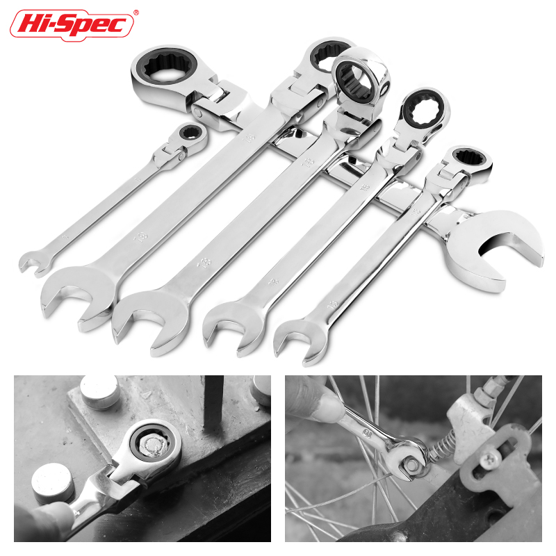 Adjustable Torque Ratchet Spanner Set 8-19Mm Universal Torx Keys For Bicycle And Motorcycle Repairs Mechanical Tool Kit