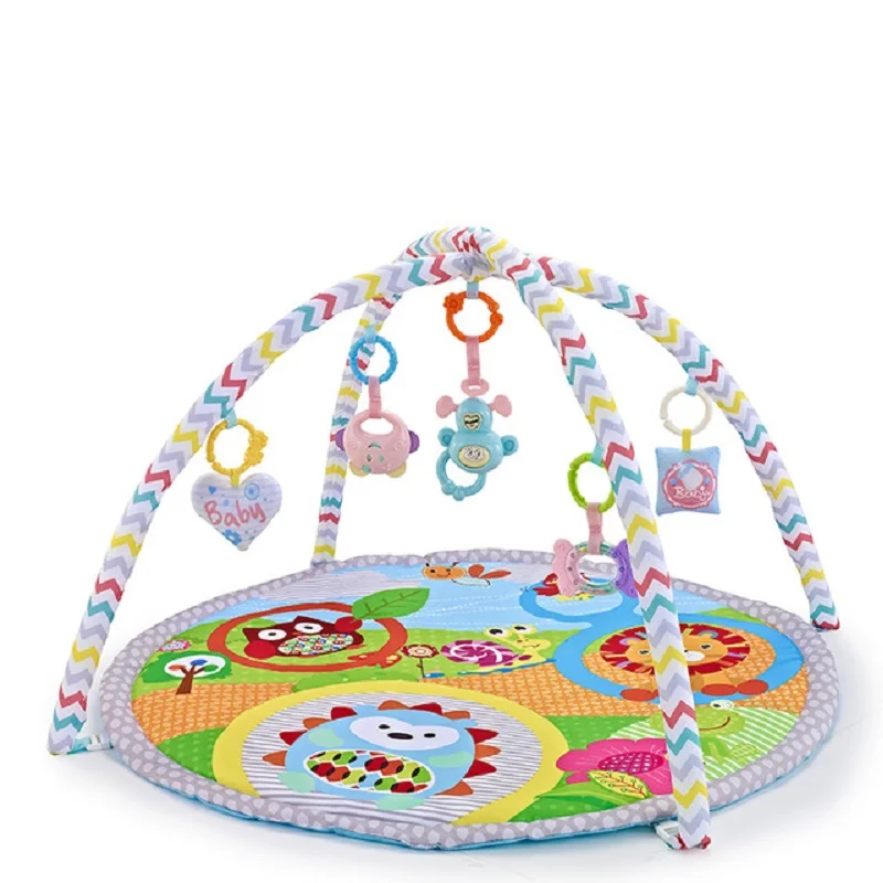 Multifuncional Fitness Frame Round Play Mat, Tapete de engatinhamento para o bebê, Awakening Mat, Cobertor de engatinhamento para Crianças, Atividade Educativa, Gi