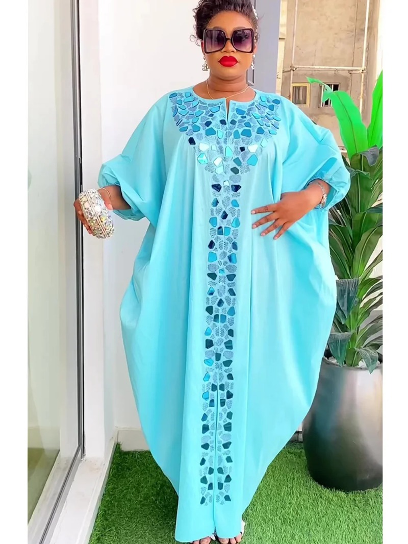 Abayas สําหรับผู้หญิงดูไบแอฟริกันมุสลิมแฟชั่น Caftan Marocain ชุดราตรีซาติน Boubou ชุด Djellaba ผู้หญิง 2025