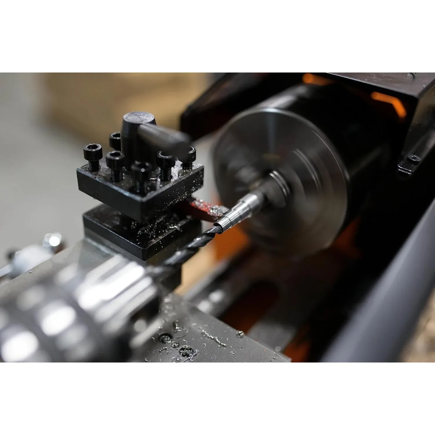 WEN 7-by 16-Inch Benchtop Metal Lathe, Variable Speed, Two Direction (ML716) | USA | NEW