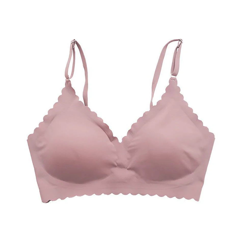 High Performance Seamless Ice Silk No Underwire Bras with Ultra Thin Material for Active Women Who Desire Comfortable and Style
