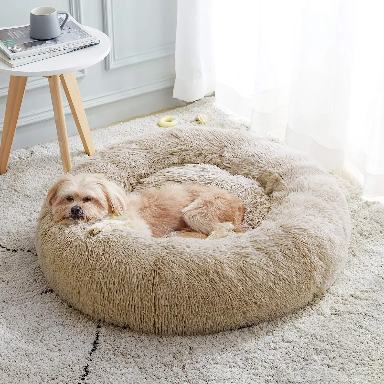 Super Cat Bed Warm Sleeping Cat Nest นุ่มยาว Plush ที่ดีที่สุดสัตว์เลี้ยงสุนัขสําหรับสุนัขตะกร้าเบาะ Cat Bed Cat Mat สัตว์ Sleeping