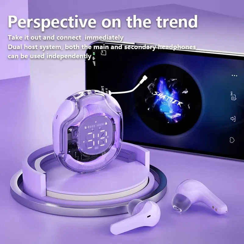 PRO T8 TWS auriculares Bluetooth 9D estéreo inalámbrico auriculares intrauditivos HiFi auriculares manos libres con micrófono para Xiaomi iPhone