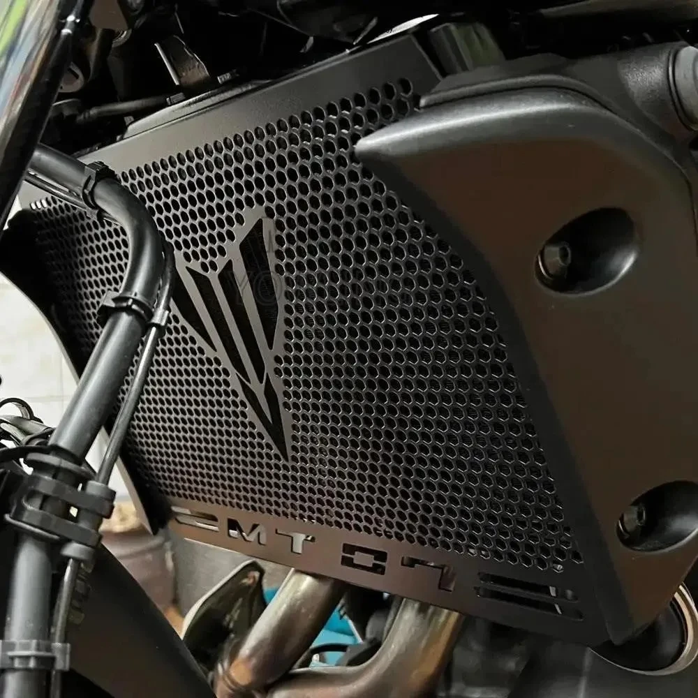 Mt07 2024 para yamaha mt07 MT-07 mt fz 07 2013-2018 2019 2020 2021 2022 2023 motocicleta grade de radiador capa guarda proteção