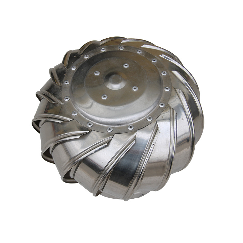 สแตนเลสหลังคาพัดลมระบายอากาศกังหันลม Air Vent Attic Ventilator 110 มม.Pipefit หลังคาระบายอากาศพัดลม