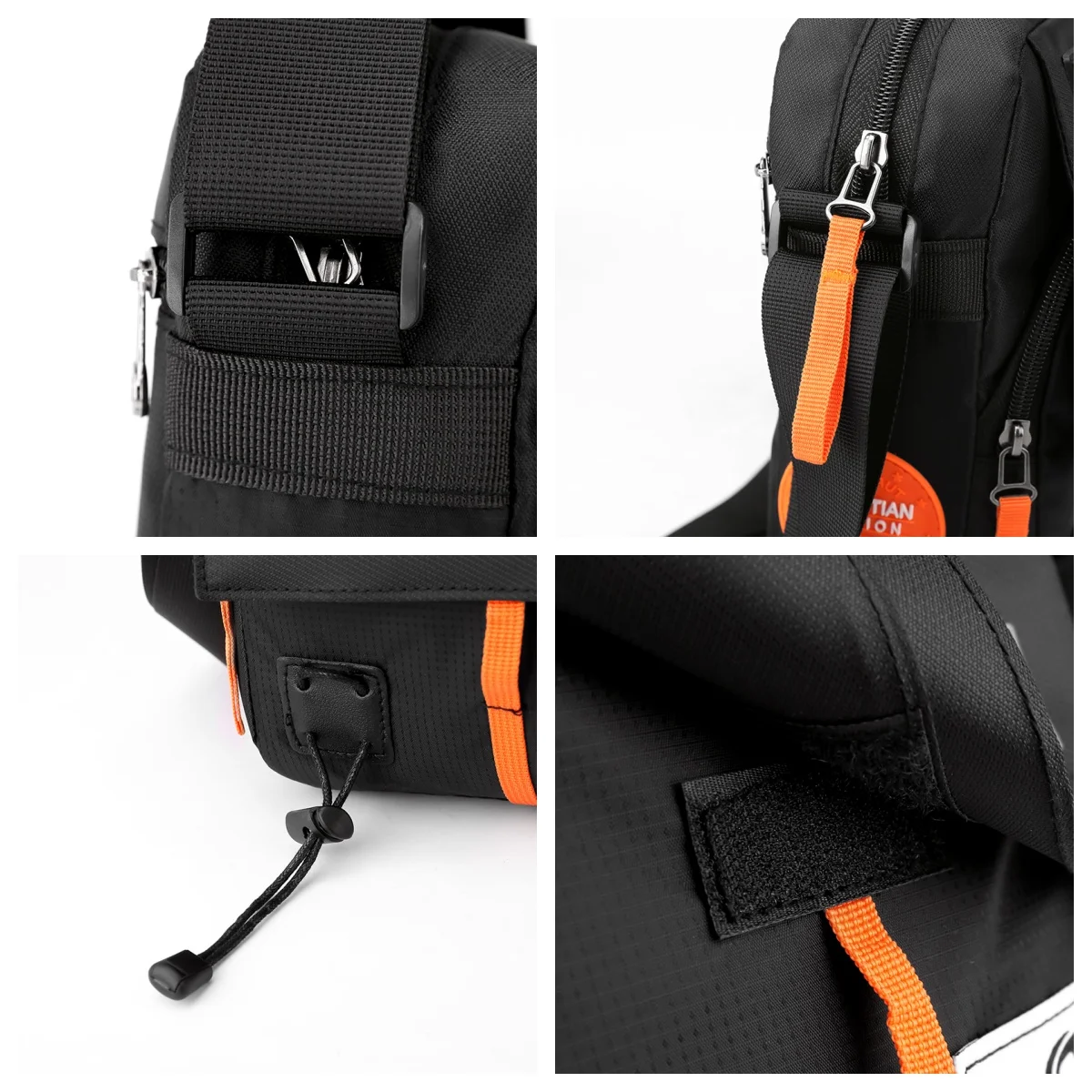 Bolsa de ombro masculina casual grande capacidade oxford durável bolsa crossbody masculina bolsa de ombro de viajante
