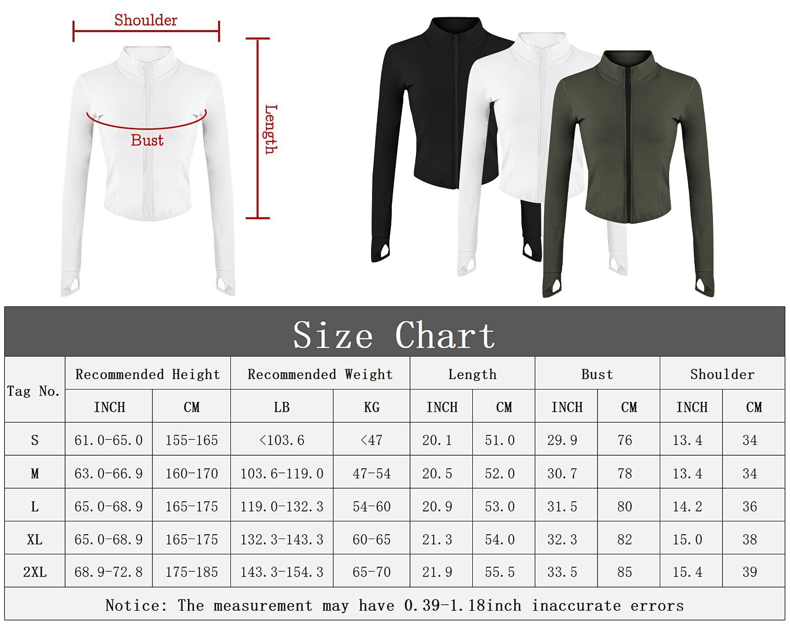 Trainingspakjack voor dames Slim Fit lange mouwen fitnessjas Yoga crop tops met duimgaatjes Gym Jacket Workout Sweatshirts