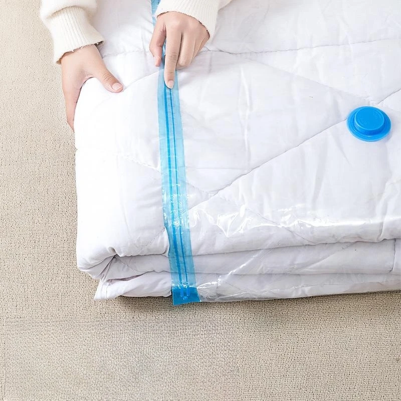 3-5PCS ถุงสูญญากาศและปั๊มสําหรับจัดเก็บเสื้อผ้าขนาดใหญ่การบีบอัดพลาสติก Empty Bag อุปกรณ์เสริมคอนเทนเนอร์