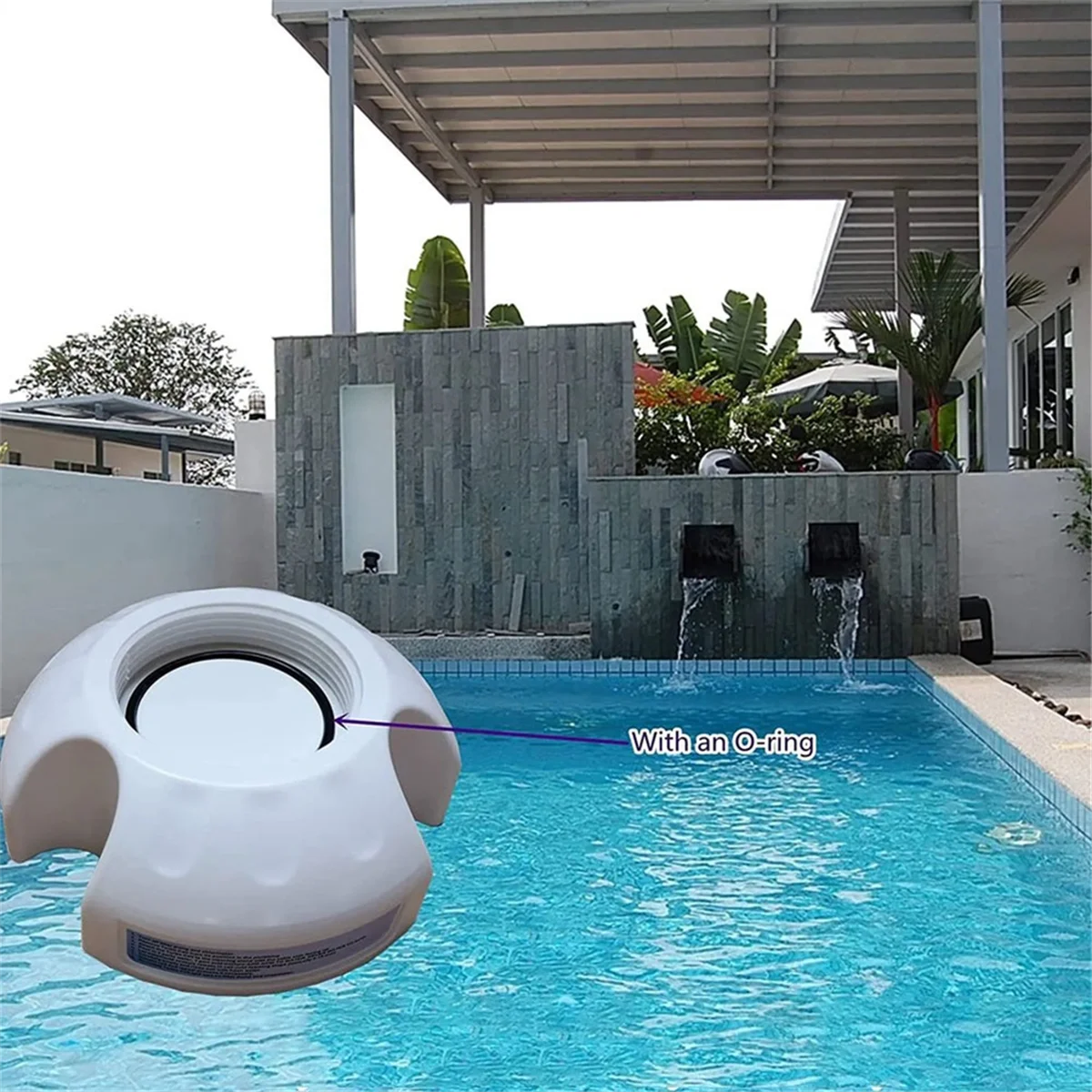 A71P - Reemplazo del soporte de célula de sal para piscina CELLSTAND con soporte limpiador de celdas turbo