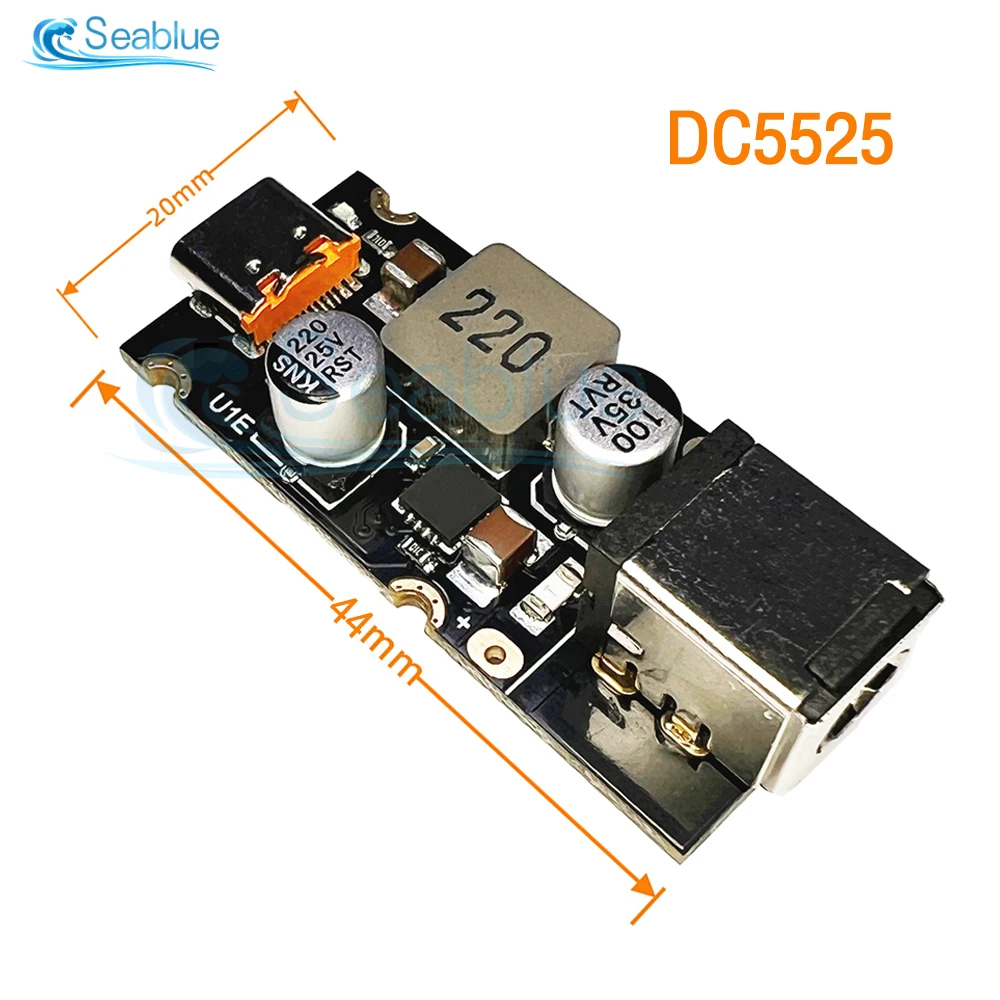 PD3.1 QC3.0 SCP PPS 65W Fast Charging Adapter Module DC 8-30V to 20V 3.25A Type-C USB Step Down Charge Module For Huawei SCP/FCP