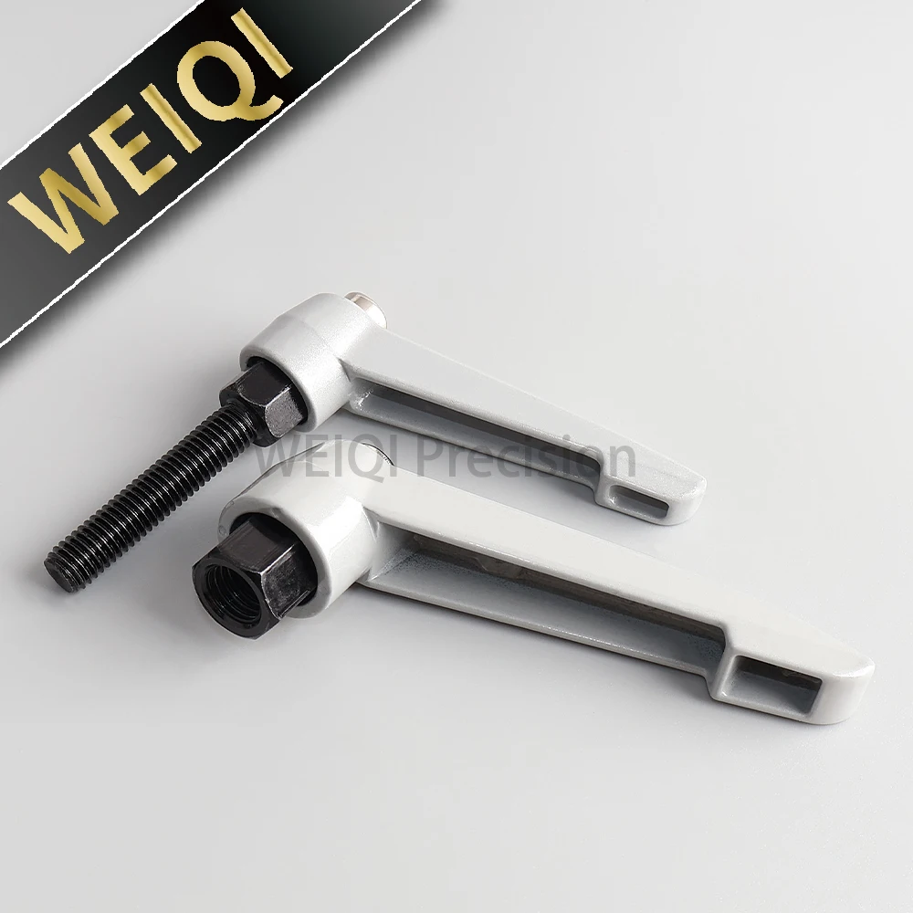 Free Shipping VCN929 M5-M12 External Thread Adjustable Handle Lever Clamping Handle Thread Metal Knob L-shaped Machinery Tool