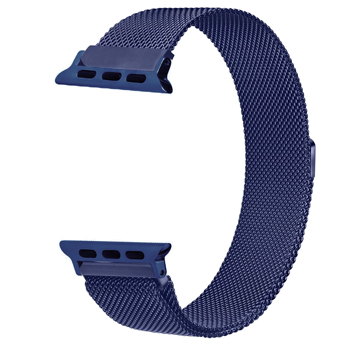 Stainless steel metallic Milan strap suitable for Apple Watch series 987654321 men and women to replace mesh strap