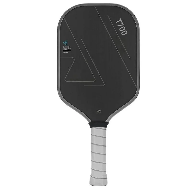 Pickleball Paddle T700 คาร์บอนไฟเบอร์ Frosted พื้นผิว 16 มม.Enhanced Sweet Spot & Control & Power Anti-SLIP Grip USAPA Compliant