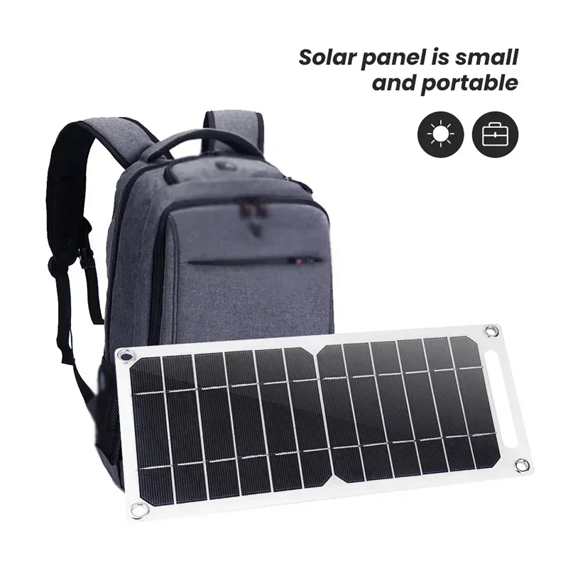 Sunpower Draagbare 5V 5W/35WSolar Paneel met USB Veilig Stabiliseren Oplader voor Telefoon Power Bank Outdoor Camping thuis RV Gift Gebruik