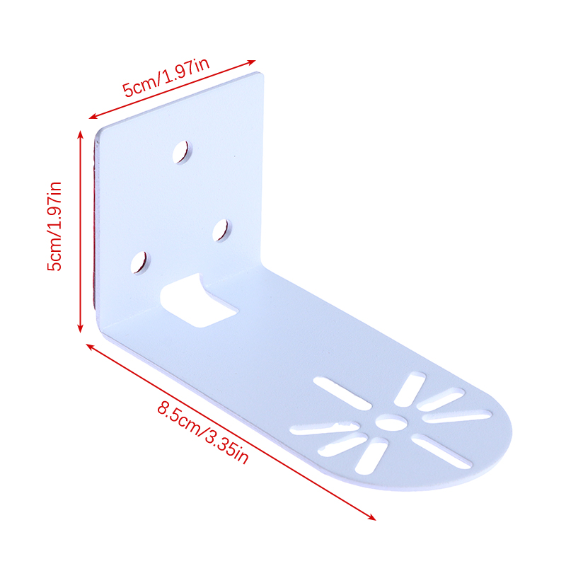 Soporte de hierro para cámara de montaje en pared sin clavos en forma de L, con Base de pegamento, versión PTZ, soporte de vigilancia para cámara para Huawei Xiaomi, 1 ud.